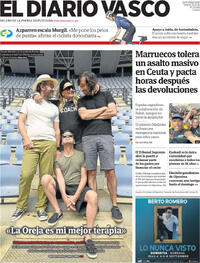 Portada El Diario Vasco 2026-07-31
