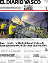 Portada El Diario Vasco 2026-08-31
