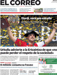 Portada El Correo 2023-06-05