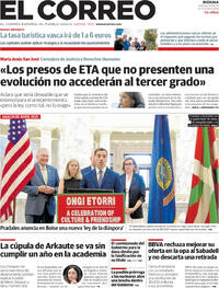 Portada El Correo 2025-08-01