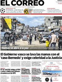Portada El Correo 2025-10-01