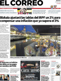 Portada El Correo 2025-11-01