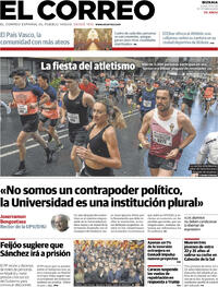 Portada El Correo 2025-12-01