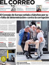 Portada El Correo 2025-08-02