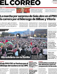 Portada El Correo 2025-10-03