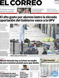 Portada El Correo 2025-11-03