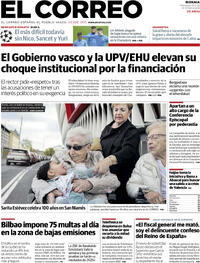 Portada El Correo 2025-11-05