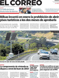 Portada El Correo 2025-08-06