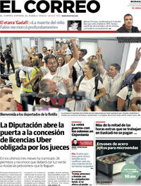 Portada El Correo 2025-10-06