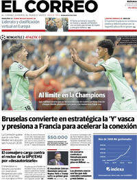 Portada El Correo 2025-11-06