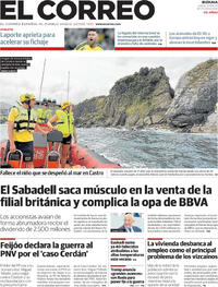 Portada El Correo 2025-08-07