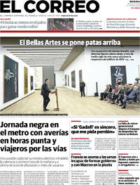 Portada El Correo 2025-10-07