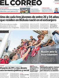 Portada El Correo 2025-08-08