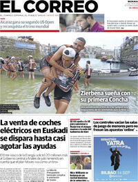 Portada El Correo 2025-09-08