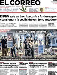 Portada El Correo 2025-10-08