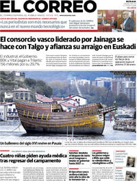 Portada El Correo 2025-11-08