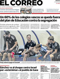 Portada El Correo 2025-09-09
