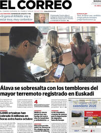Portada El Correo 2025-12-09