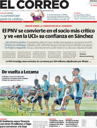 Portada El Correo 2025-07-10