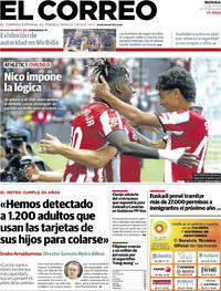 Portada El Correo 2025-11-10