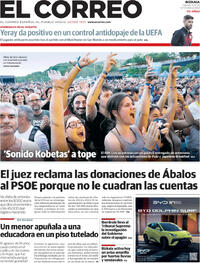 Portada El Correo 2025-07-11