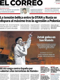 Portada El Correo 2025-09-11