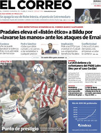 Portada El Correo 2025-12-11