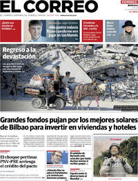 Portada El Correo 2025-10-12