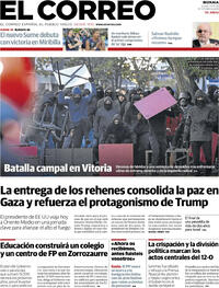 Portada El Correo 2025-10-13