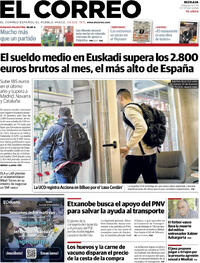 Portada El Correo 2025-11-15