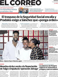 Portada El Correo 2025-07-16