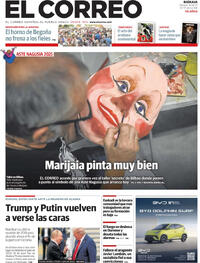 Portada El Correo 2025-08-16