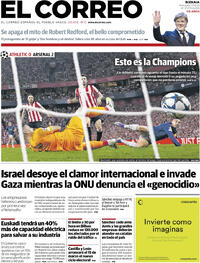 Portada El Correo 2025-09-17