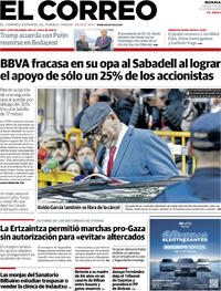 Portada El Correo 2025-10-17