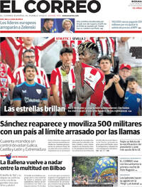 Portada El Correo 2025-08-18