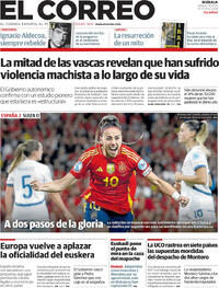 Portada El Correo 2025-07-19