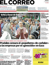 Portada El Correo 2025-09-19