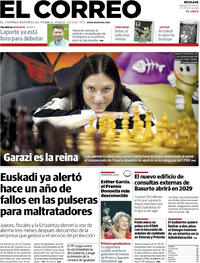Portada El Correo 2025-09-20