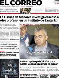 Portada El Correo 2025-11-20