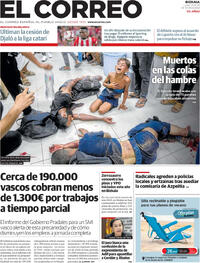 Portada El Correo 2025-07-21