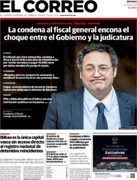 Portada El Correo 2025-11-21