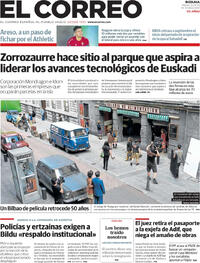 Portada El Correo 2025-07-22
