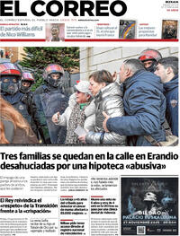 Portada El Correo 2025-11-22
