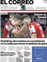 Portada El Correo 2025-10-23