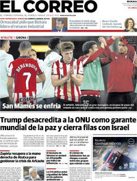Portada El Correo 2025-09-24