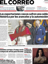 Portada El Correo 2025-10-24