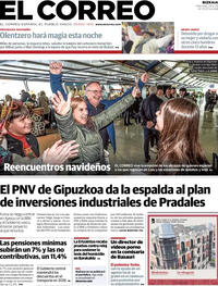 Portada El Correo 2025-12-24