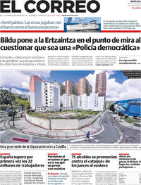 Portada El Correo 2025-07-25