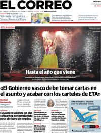 Portada El Correo 2025-08-25