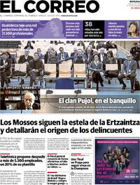 Portada El Correo 2025-11-25